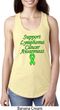 Support Lymphoma Cancer Ladies Ideal Racerback