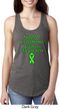 Support Lymphoma Cancer Ladies Ideal Racerback
