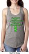 Support Lymphoma Cancer Ladies Ideal Racerback