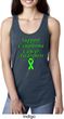 Support Lymphoma Cancer Ladies Ideal Racerback