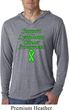 Support Lymphoma Cancer Lightweight Hoodie Tee