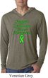 Support Lymphoma Cancer Lightweight Hoodie Tee