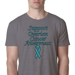Support Ovarian Cancer Awareness Burnout Shirt