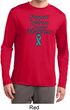 Support Ovarian Cancer Awareness Dry Wicking Long Sleeve