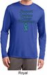 Support Ovarian Cancer Awareness Dry Wicking Long Sleeve