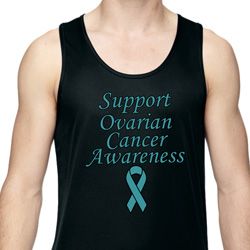 Support Ovarian Cancer Awareness Dry Wicking Tank Top