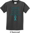 Support Ovarian Cancer Awareness Kids T-shirt