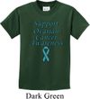 Support Ovarian Cancer Awareness Kids T-shirt