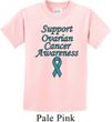Support Ovarian Cancer Awareness Kids T-shirt