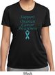 Support Ovarian Cancer Awareness Ladies Dry Wicking T-shirt