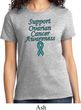 Support Ovarian Cancer Awareness Ladies T-shirt