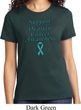 Support Ovarian Cancer Awareness Ladies T-shirt