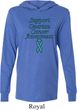 Support Ovarian Cancer Awareness Lightweight Hoodie