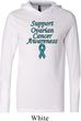 Support Ovarian Cancer Awareness Lightweight Hoodie