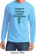 Support Ovarian Cancer Awareness Long Sleeve