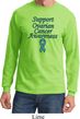 Support Ovarian Cancer Awareness Long Sleeve