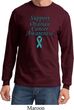 Support Ovarian Cancer Awareness Long Sleeve