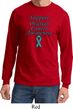 Support Ovarian Cancer Awareness Long Sleeve