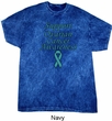 Support Ovarian Cancer Awareness Mineral Tie Dye T-shirt