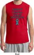 Support Ovarian Cancer Awareness Muscle Shirt