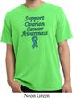 Support Ovarian Cancer Awareness Pigment Dyed Shirt