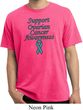 Support Ovarian Cancer Awareness Pigment Dyed Shirt