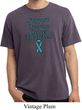Support Ovarian Cancer Awareness Pigment Dyed Shirt