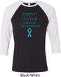 Support Ovarian Cancer Awareness Raglan Shirt
