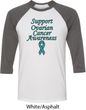 Support Ovarian Cancer Awareness Raglan Shirt