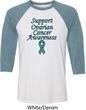 Support Ovarian Cancer Awareness Raglan Shirt