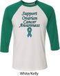 Support Ovarian Cancer Awareness Raglan Shirt