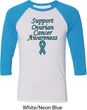 Support Ovarian Cancer Awareness Raglan Shirt