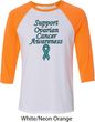 Support Ovarian Cancer Awareness Raglan Shirt