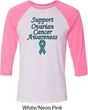 Support Ovarian Cancer Awareness Raglan Shirt