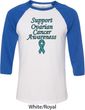 Support Ovarian Cancer Awareness Raglan Shirt