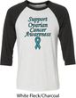 Support Ovarian Cancer Awareness Raglan Shirt