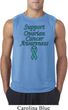 Support Ovarian Cancer Awareness Sleeveless Shirt