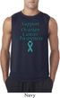 Support Ovarian Cancer Awareness Sleeveless Shirt