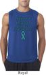 Support Ovarian Cancer Awareness Sleeveless Shirt