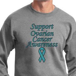 Support Ovarian Cancer Awareness Sweatshirt