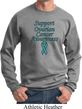Support Ovarian Cancer Awareness Sweatshirt