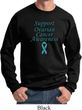 Support Ovarian Cancer Awareness Sweatshirt
