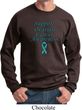 Support Ovarian Cancer Awareness Sweatshirt