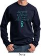 Support Ovarian Cancer Awareness Sweatshirt