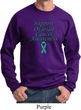 Support Ovarian Cancer Awareness Sweatshirt