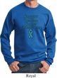 Support Ovarian Cancer Awareness Sweatshirt