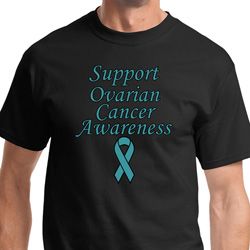 Support Ovarian Cancer Awareness T-shirt