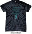 Support Ovarian Cancer Awareness Tie Dye T-shirt