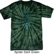 Support Ovarian Cancer Awareness Tie Dye T-shirt