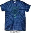Support Ovarian Cancer Awareness Tie Dye T-shirt